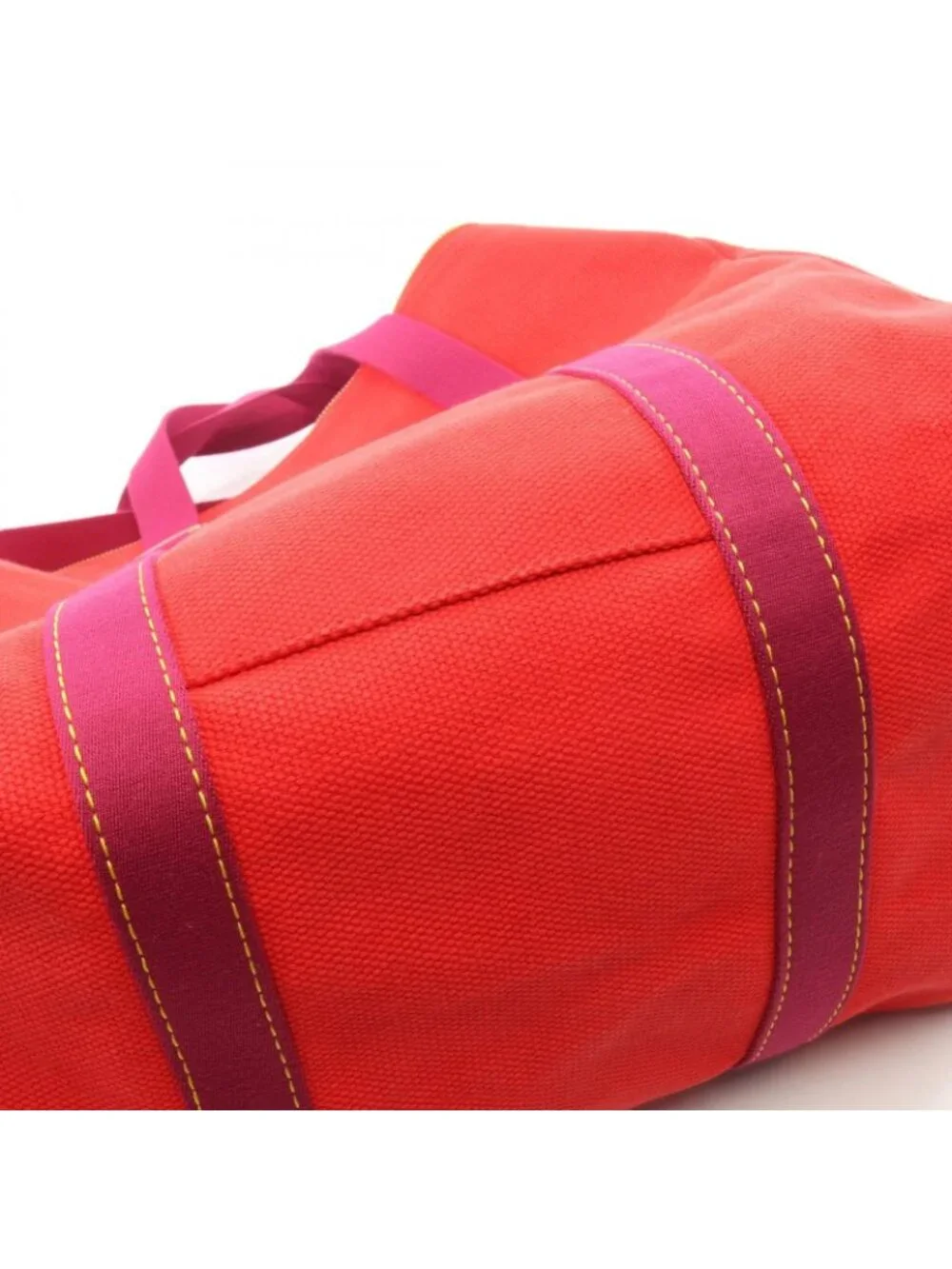 Louis Vuitton Boston Bag Sac Weekend Rouge Canvas